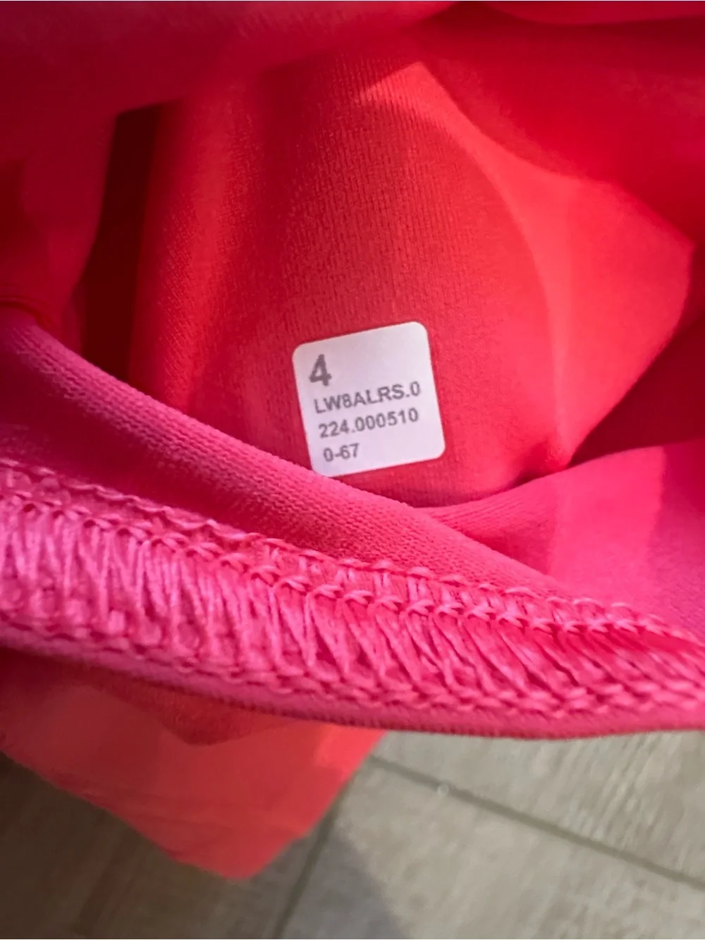 lululemon athletica Neon Pink Athletic Skirt
